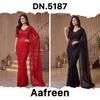 Aafreen By Dvd Fandy Satin Sequence Work Saree